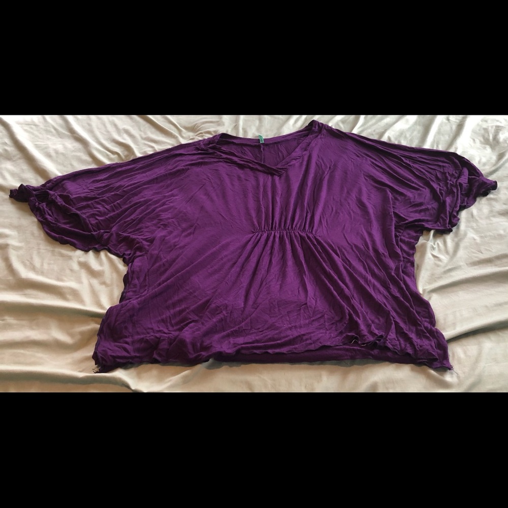 Poliana Plus 3XL womans purple blouse